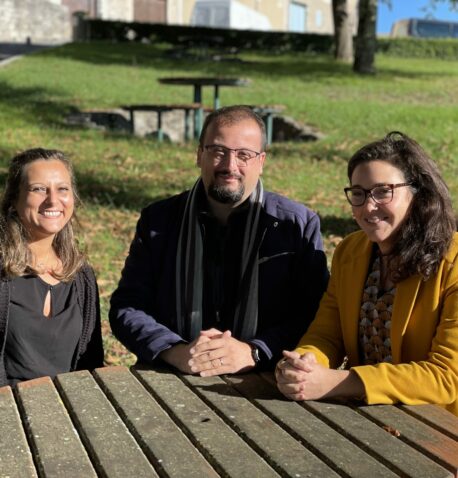 Photo des 3 conseillers numériques de l'agglomération Gaillac-Graulhet