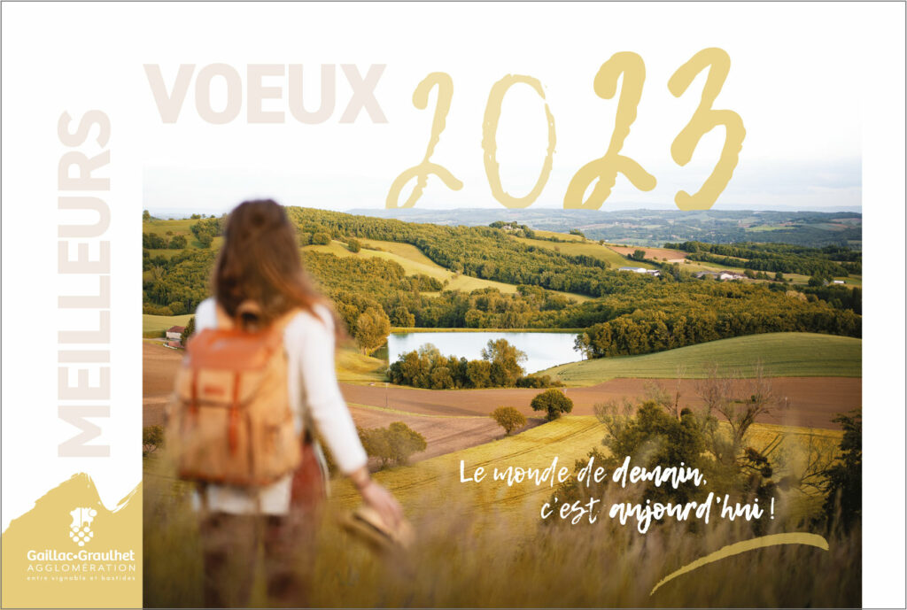 Carte de voeux 2023 - Le monde de demain c’est aujourd’hui !