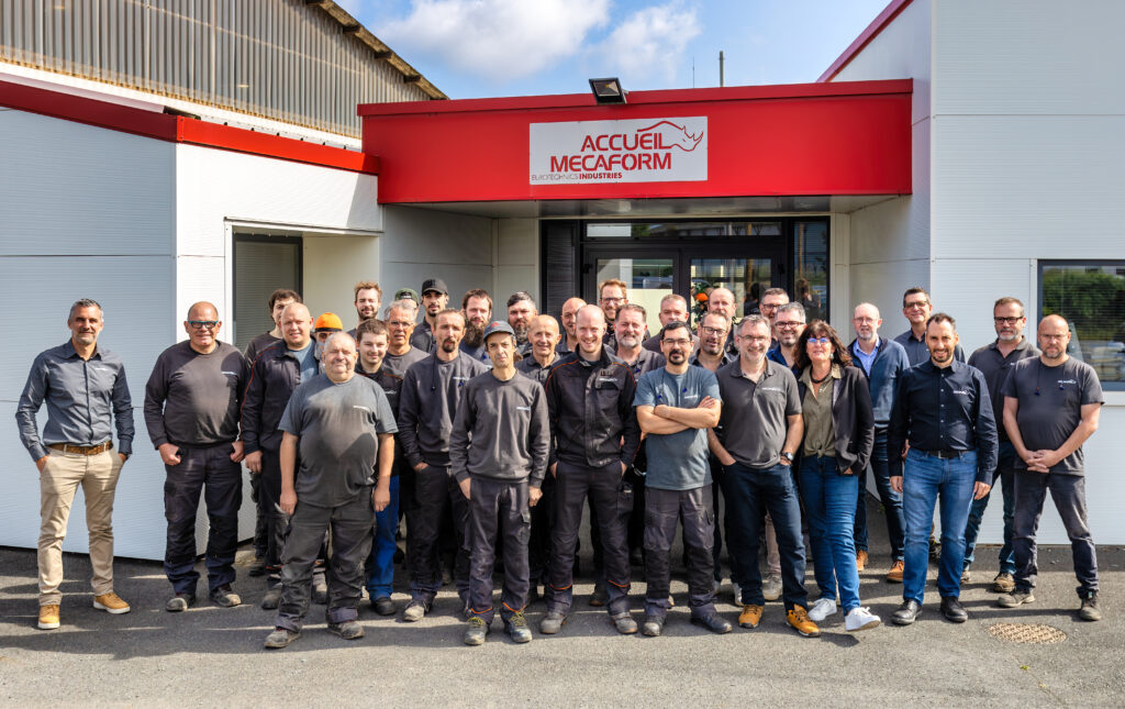 L'ensemble du personnel de Mécaform